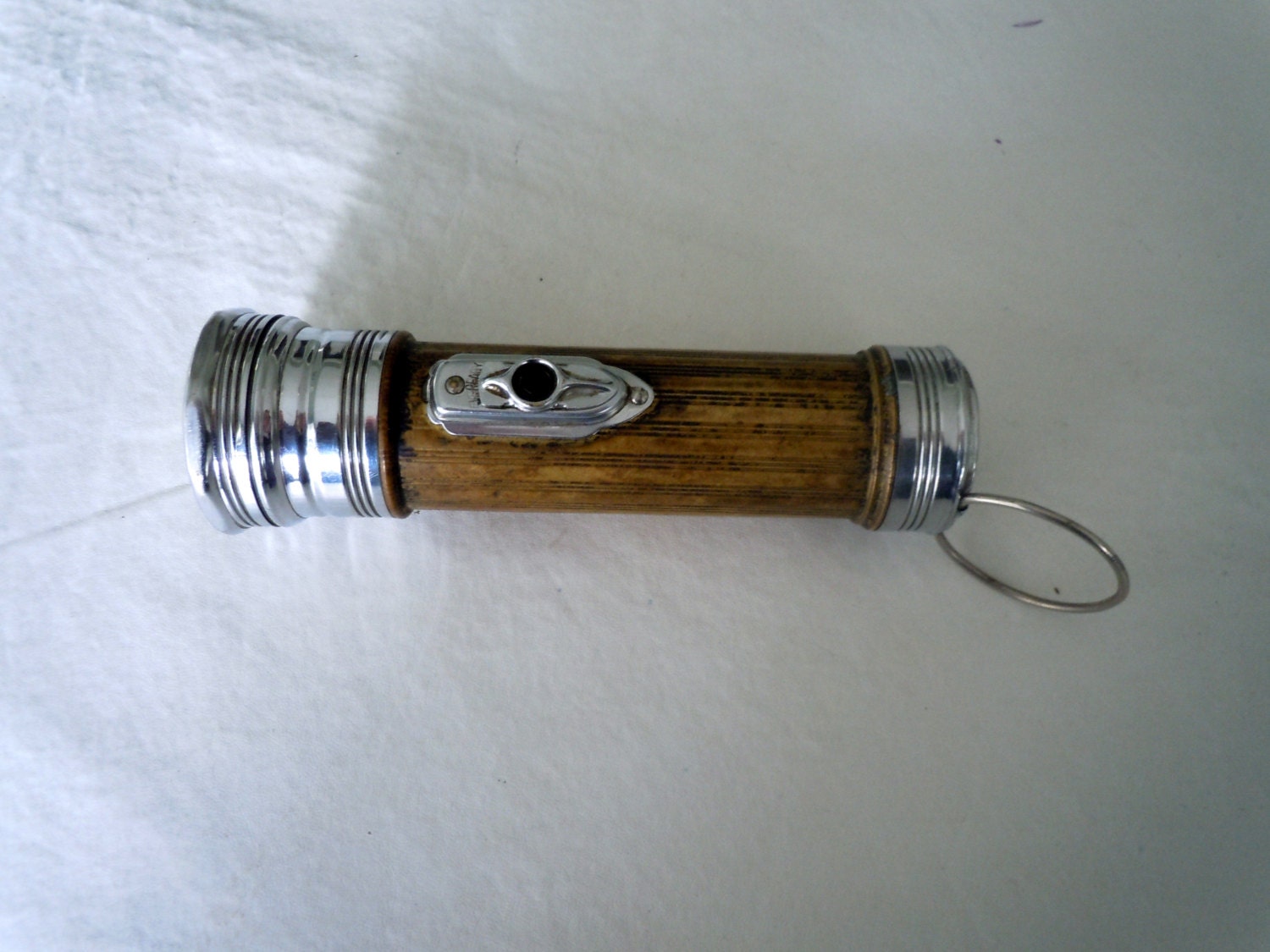 Vintage 1930s Eveready Brass Flashlight Etsy