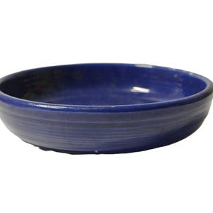 Vintage Homer Laughlin Fiestaware dark blue bowl