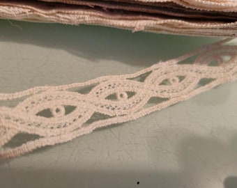 Vintage off white cotton Lace trim