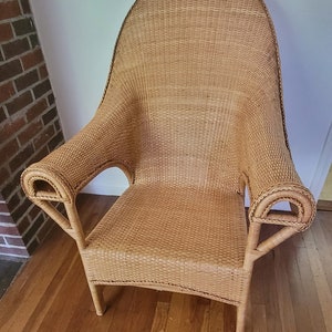 Unique Vintage fine woven Wicker Chairs
