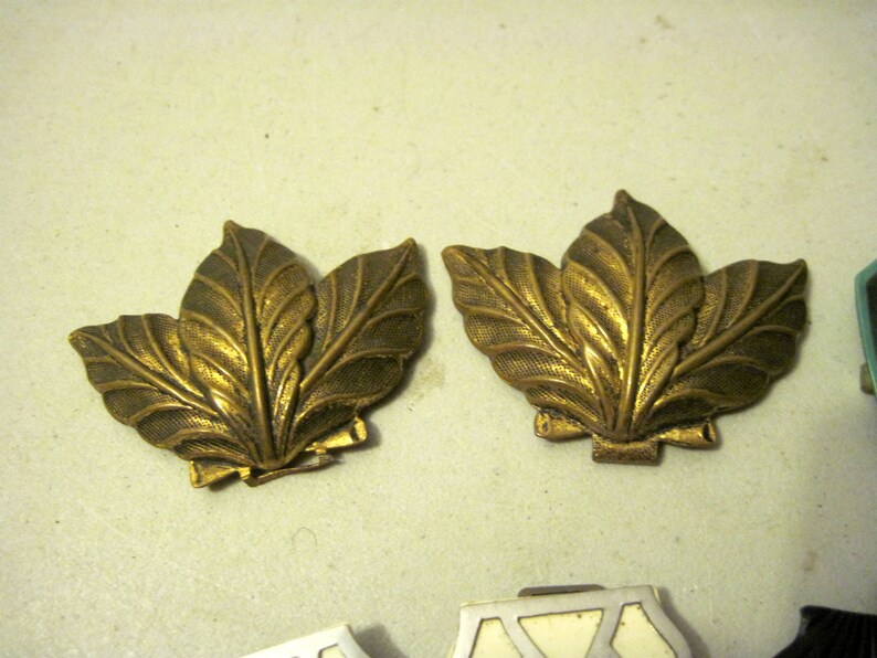 Lot of Vintage art deco Shoe Clips