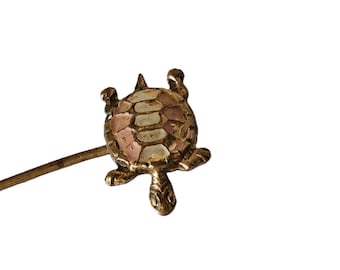 Vintage Turtle stick pin hat pin