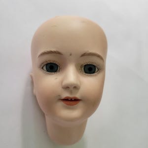 Antique 1880th Simon & Helbig Germany Victorian Bisque Head