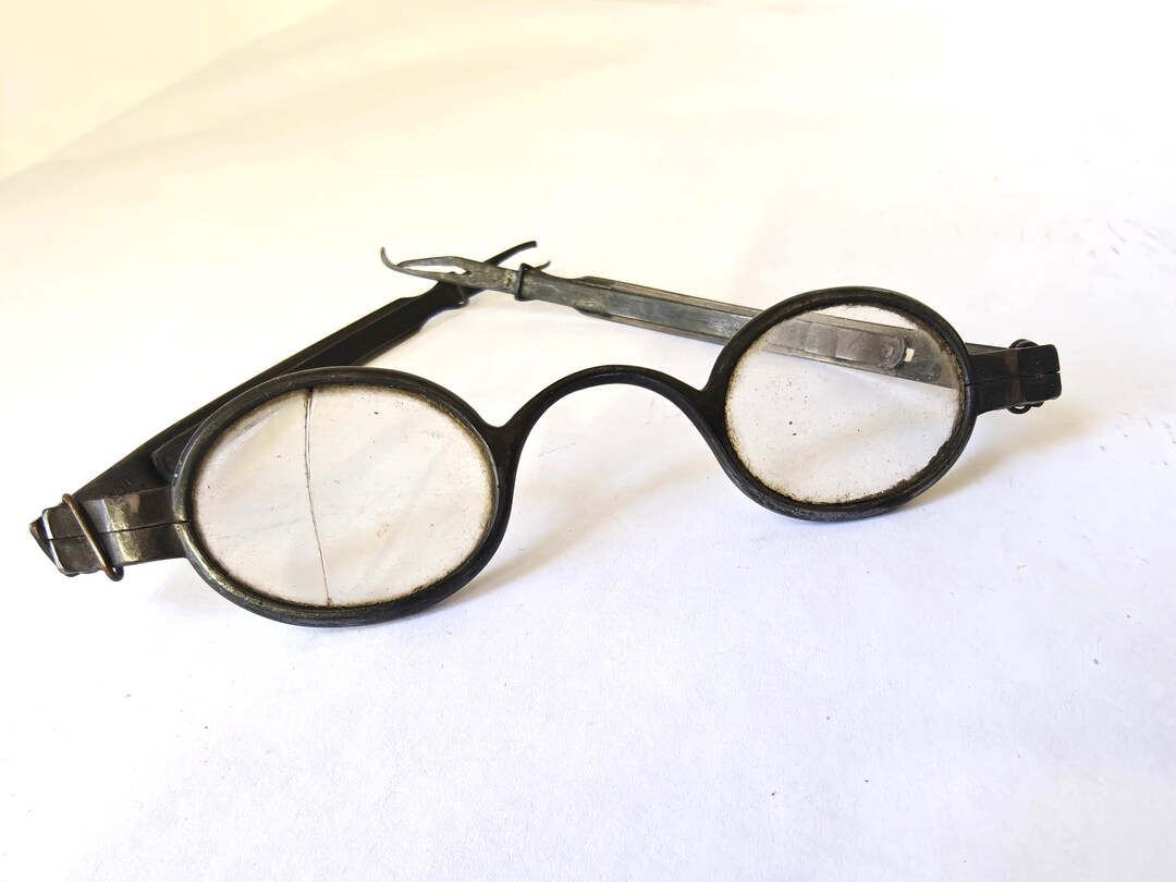 Antique 1700's Polished Quartz Lens Eyeglasses Spectacles - Etsy