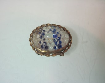 Antique Vintage glass jewelry slide