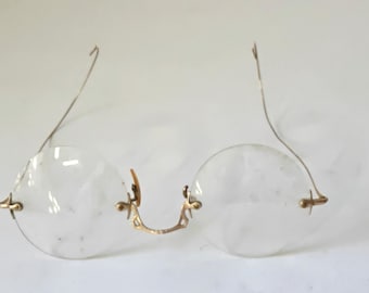 Antique round lens gold filled eyeglasses