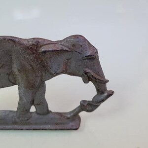 Vintage metal Elephant figure
