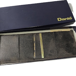 Cartera de cuero plegable vintage Dante para hombre