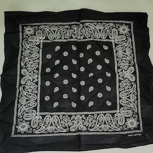 Vintage 1960s Bandana - Etsy