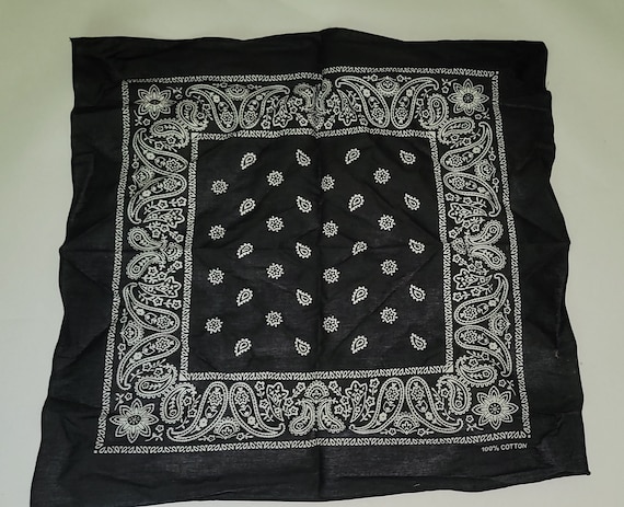小物 60's Vintage bandanna cross pattern 60´s Vintage bandanna cross pattern メンズ