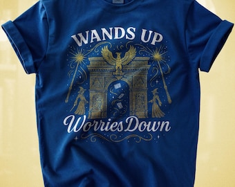 Wands Up Worries Down T-Shirt