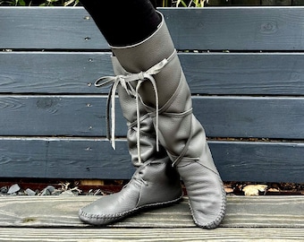 Handmade Moccasins Indigenous Maker Moccasins Moccasin Boots Wrap Boot Moccasins Shadow Super Tall Boots Barefoot Shoes Etsy