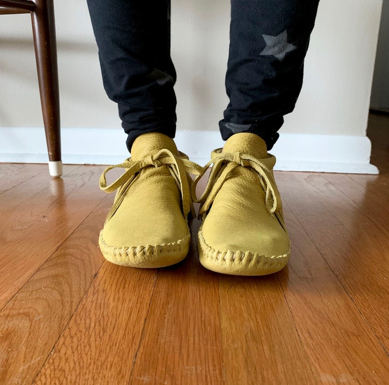 ankle length moccasins
