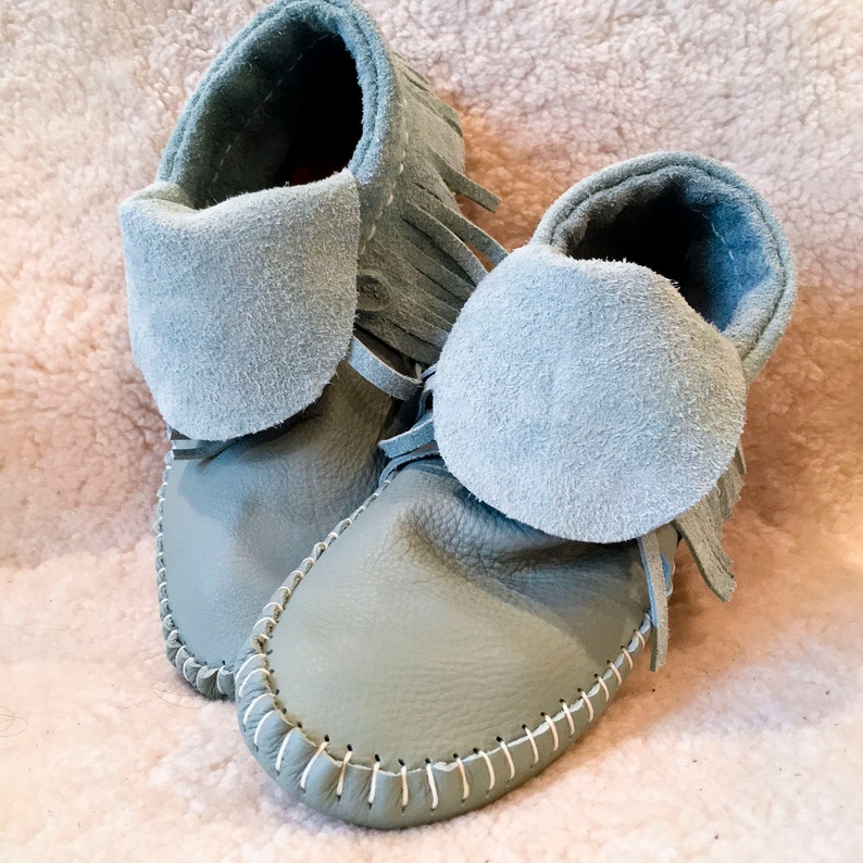 custom made leather moccasins