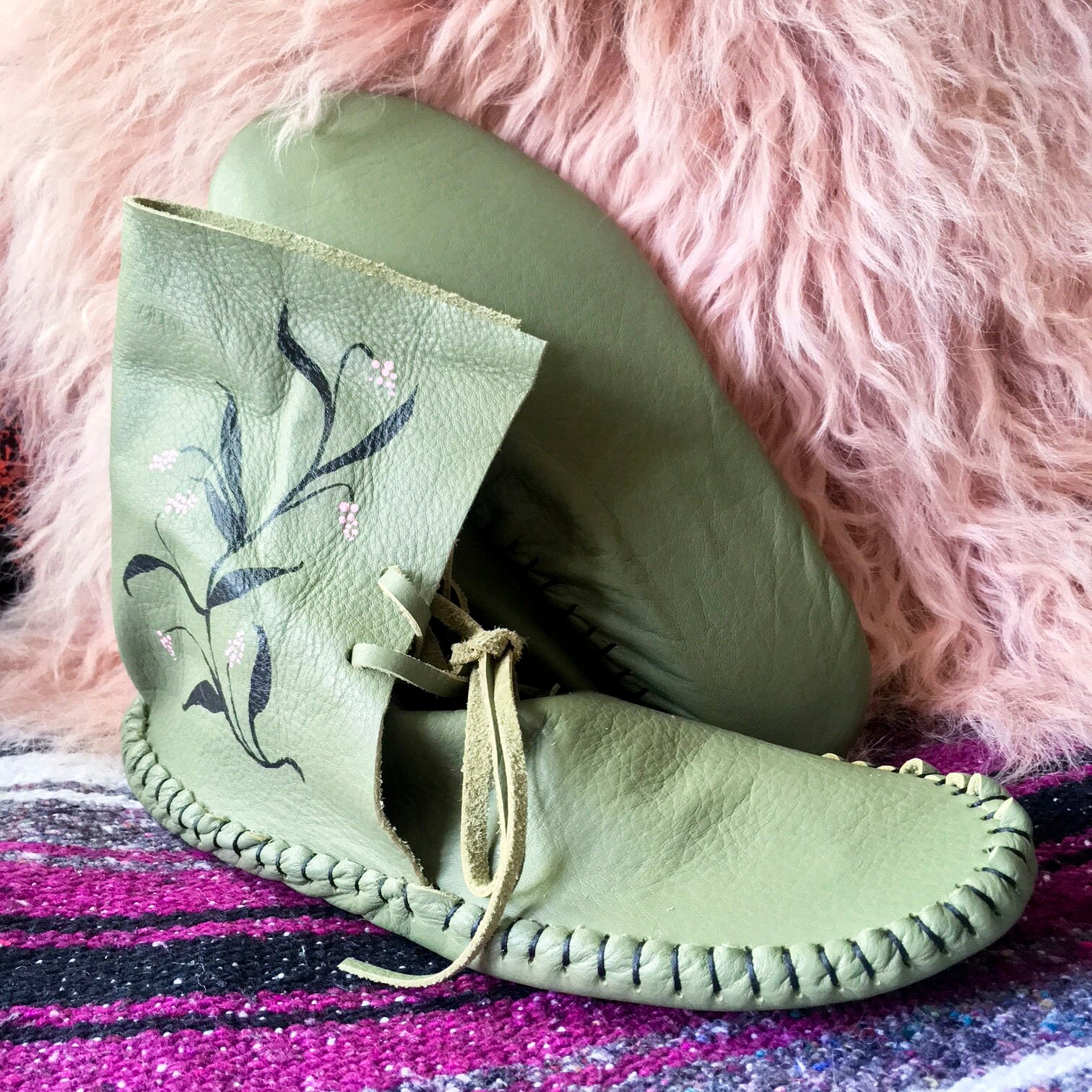 handmade custom moccasins