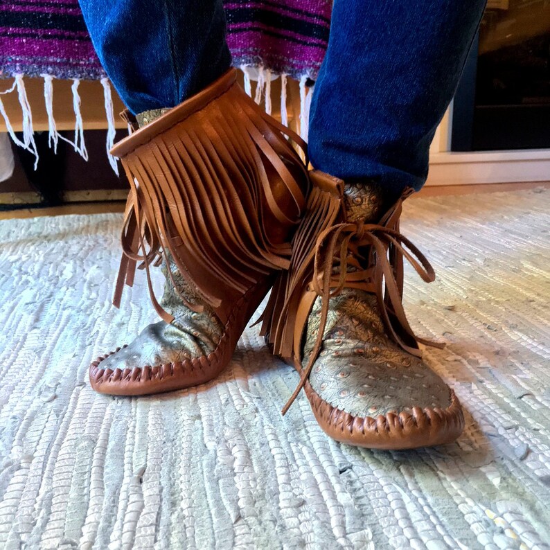 custom made leather moccasins