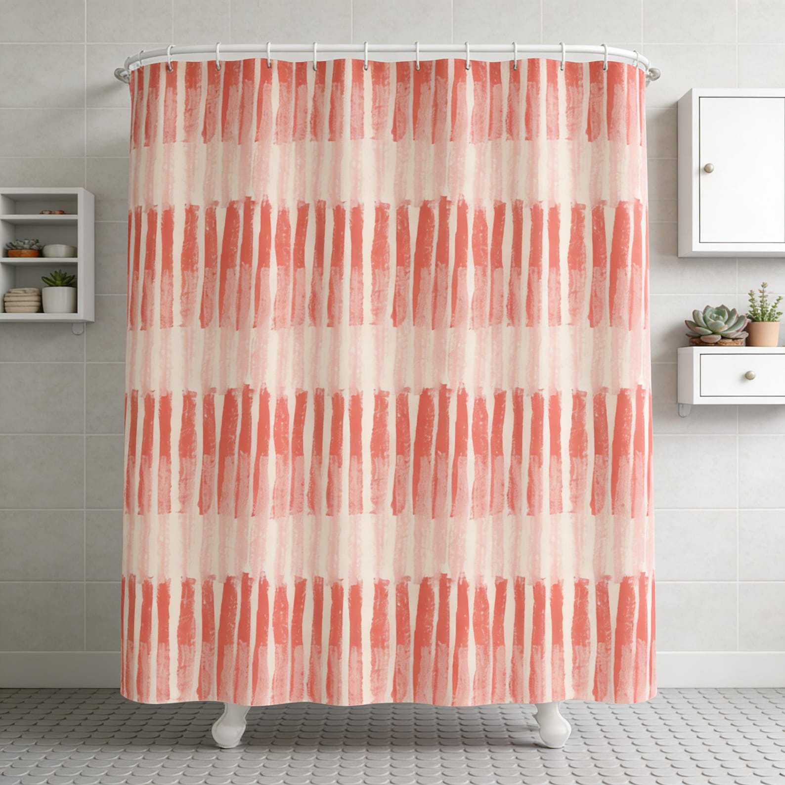 Coral Shower Curtain