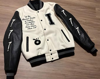 Custom Varsity Jackets Embroidered Team Jackets Custom College Jacket Personalized Greek Jackets Custom College Jacket Greek Varsity Jacket