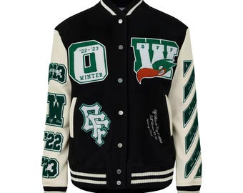 Op maat gemaakte Varsity-jassen Gepersonaliseerde jassen Geborduurde jassen Bomberjacks Broederschapsjack Sorority-jacks Custom College Jacket