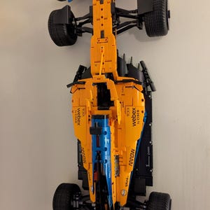 Wall Mount Bracket for LEGO Technic McLaren F1 Car 42141 – Display Stand