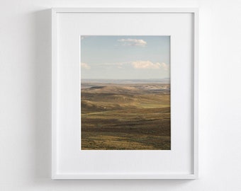 Endless Western Wild, Western Landscape Photography, Wyoming Art Print