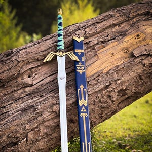 Handmade Zelda Master Sword Replica | Legend of Zelda Sword | Cosplay Prop | link sword | Collectible Fantasy Sword Gift for Him Gamer Fans