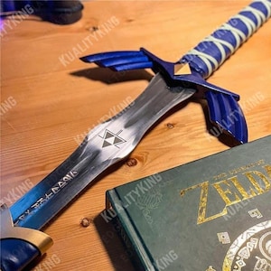 Link’s Master Sword Replica – Legend of Zelda Skyward Sword, Full Tang Stainless Steel with Scabbard, Cosplay & Collector Gift