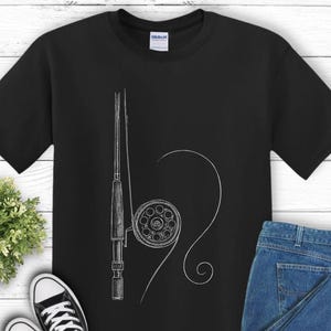 Fishing Lover&#39;s Unisex Heavy Cotton Tee, Perfect for Anglers, Father&#39;s Day Gift, Outdoor Event, Casual Wear, Fishing Enthusiast Shirt