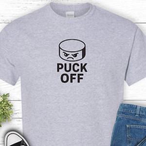 Funny Hockey T-Shirt - Unisex Cotton Tee, Perfect for Sports Lovers, Gift for Hockey Fans, Casual Wear, Unique Humor Shirt