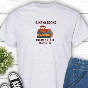 Book Lover&#39;s Unisex Heavy Cotton Tee, Perfect Gift for Readers, Library Shirt, Literature Lover Apparel, Bookish Gift