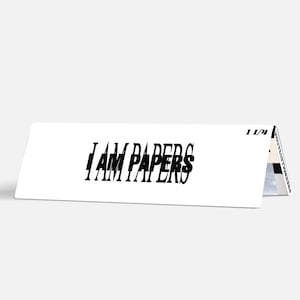 Papéis de seda personalizados I AM MUSIC Playboi Carti