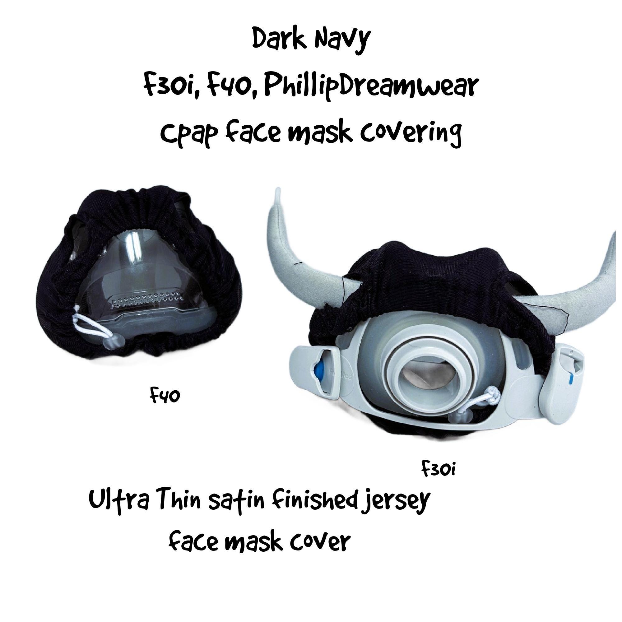 Jersey CPAP Mask Cover, F30i, F40, Dreamwear, Rio 11 Breathable