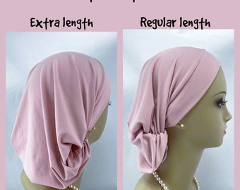 Blush Ultra Soft Hair Snood, Volumizer Chemo Headwear