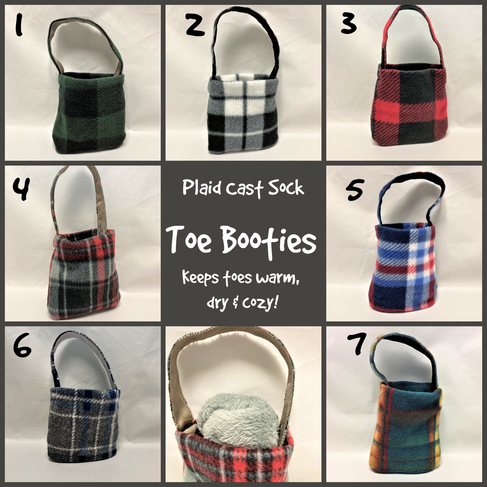 Plaid sock booties clearance