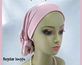 Scaldacollo ultra morbido per capelli Blush, copricapo chemioterapico volumizzante