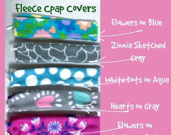 Cpap 20" Fleece Tubing Covers, Noise Dampening Cpap, Absorbent Cpap Tubing. Condensation Absorbing Cpap, 8 Printed Design Knit Cover Choices