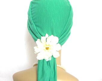 Persian Green Jersey Scarf Turban 16 display picture 3