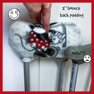 Animal Cartoons  Mice, Dotted Sheep, Cows   Crutch Pads