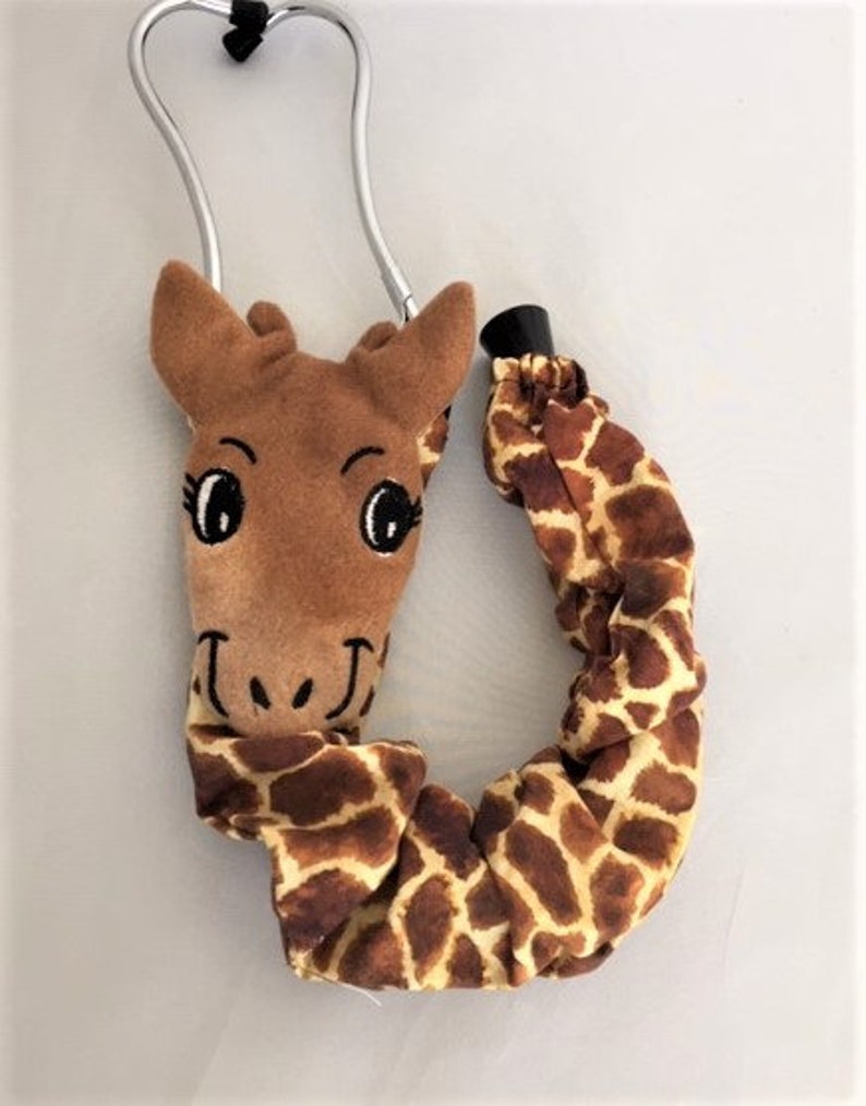 Giraffe Stethoscope Cover, RN Graduation Gift, , CNA Gift, School Home Nurse, Veterinarian Animal Stethoscope Cover 20 Machine Washable image 8