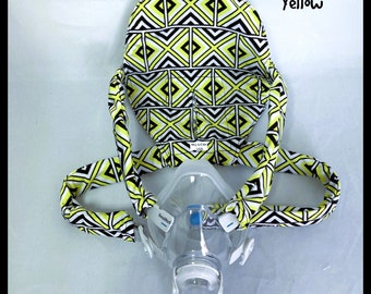 ResMed F20 F30 Komplettes Set Halo Cpap-Bezugssets, Satin Fertiger Jersey-Stoff