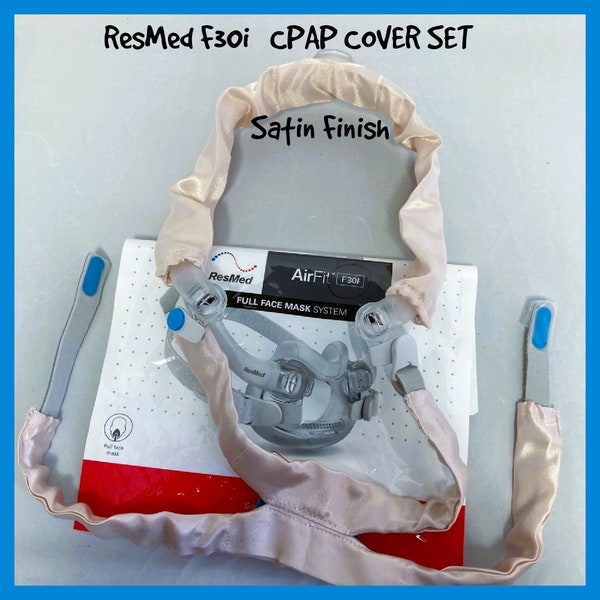 ResMed  F30i Full Set Cpap Covers , Charmeuse Fabric