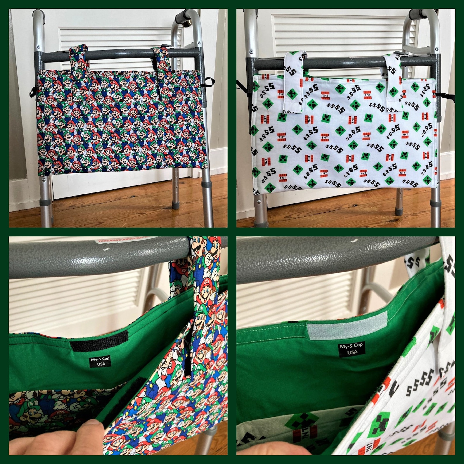 Custom Made Walker Tote Team Sport Walker Tote Bag Cartoon Etsy