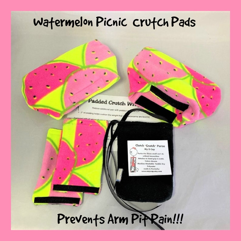 25% OFF Watermelon Summer Fun Crutch Pads image 3