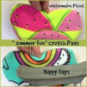 25% OFF Watermelon Summer Fun Crutch Pads image 1