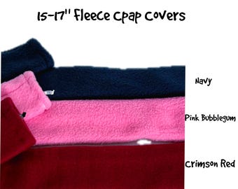 15" 17" Fleece CPAP Tubing Covers, Noise Dampening, Absorbent