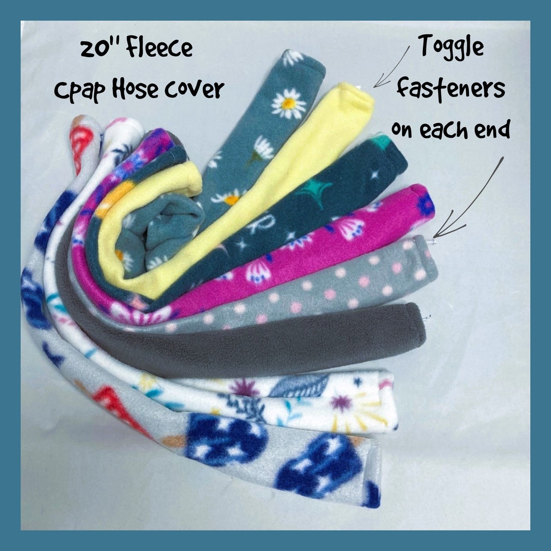 Cpap 20 Fleece Tubing Covers, Noise Dampening Cpap, Absorbent Cpap