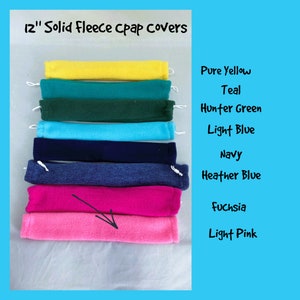 Cpap 12&quot; Fleece Tubing Covers, Noise Dampening Cpap Covers