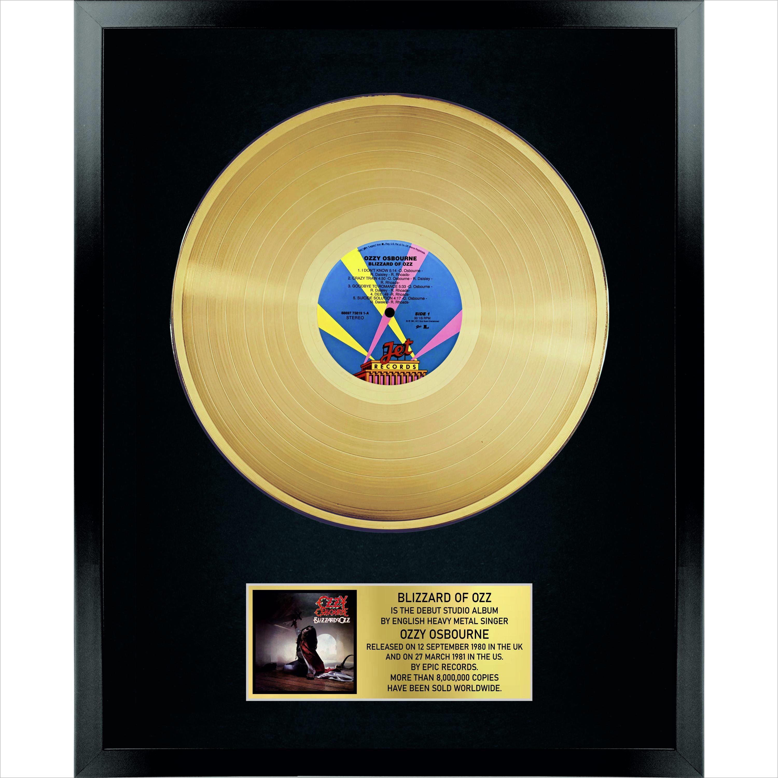 Signed ozzy osbourne memorabilia - Etsy 日本