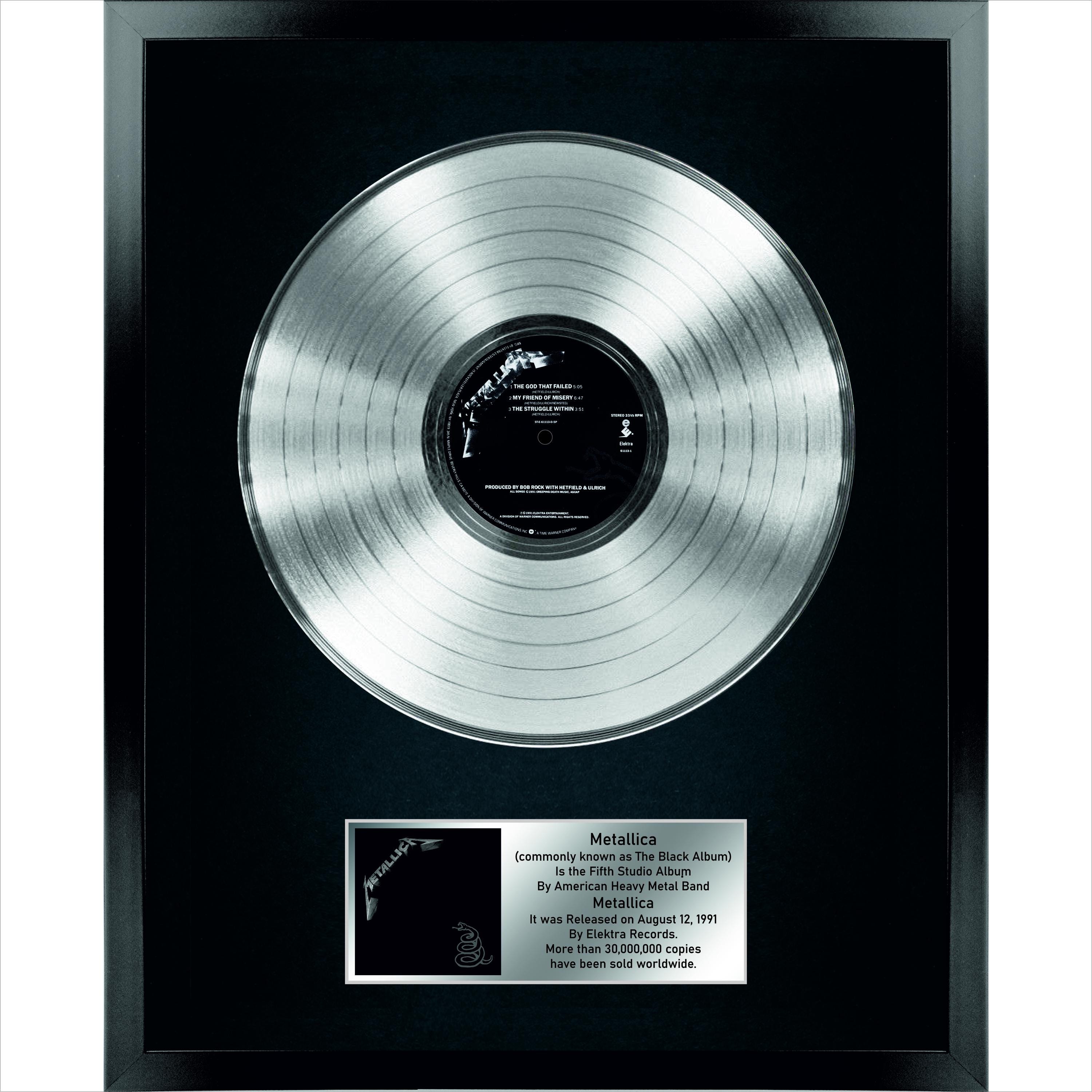 Metallica - the Black Album / LP Platinum 12 Inches / Music