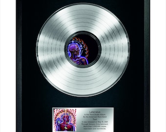 Werkzeug – Lateralus/ Musik-Erinnerungsstücke / Innendekor / schwarzes Rahmen-Souvenir / Platinum Vinyl